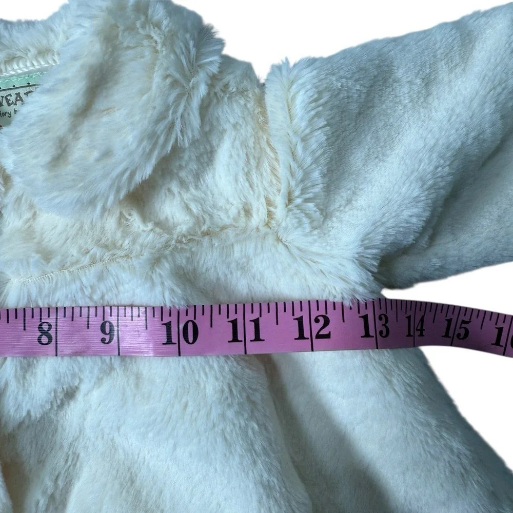 Storywear Bunnies‎ By The Bay My Dream Coat Baby Faux Fur Jacket 6-12M Ivory